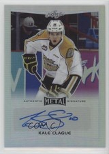 2015-16 Leaf Metal Silver Prismatic Kale Clague #BA-KC1 Auto 0af