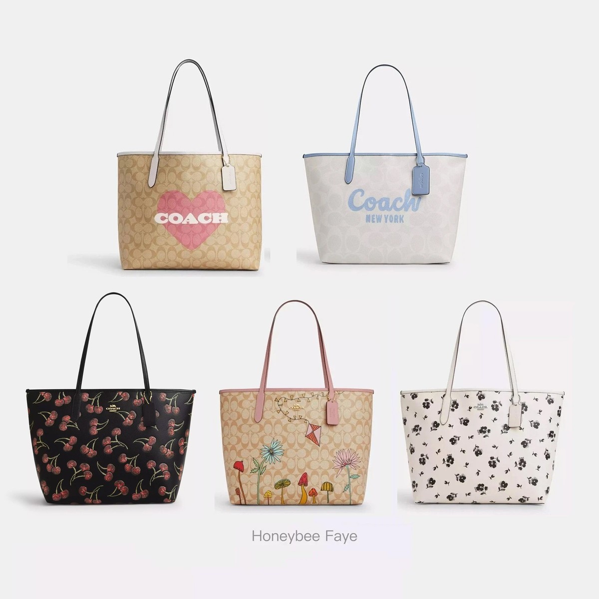 COACH トートバッグ フィールド ウィズ ガーデン 2way C2774の通販