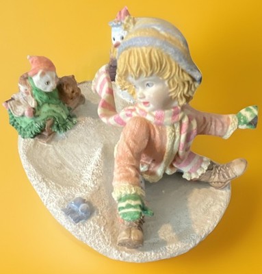     Karen Hahn Limited Edition  We re No Angels, But We ll Try Ceramic 1994