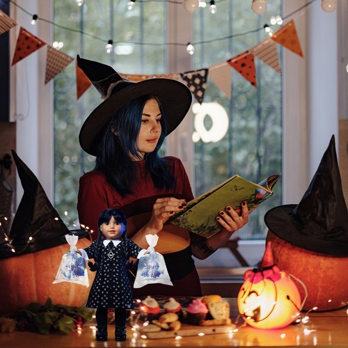 NEW American Girl 18-inch Doll Wednesday Addams Collector Doll Pre-sale - Picture 6 of 11