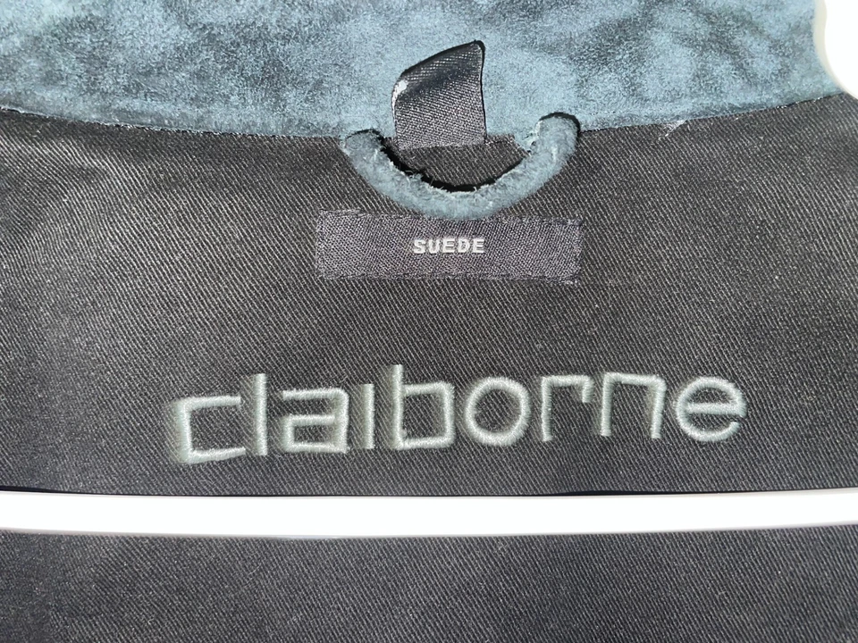 Claiborne (Black) Suede Jacket Size M Mens - Image 4 of 4