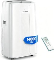 LEENON Air Conditioning Unit 14000 BTU Portable Air Conditioner, Powerful 4-in-1