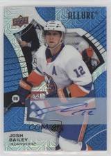 2021-22 Upper Deck Allure Blue Line Auto 19/35 Josh Bailey #49 Auto 1b1f