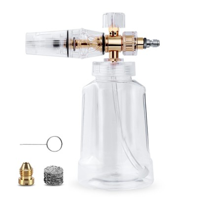 #ad Foam Cannon Pressure Washer Gun with 1 4 Inch Quick Connect Adjustable Nozzle $30.66