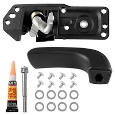 Front Left Driver Side Interior Door Handle Fit for Silverado Black