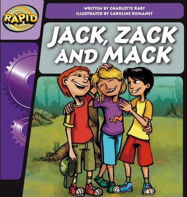 Rapid Phonics Step 2 Jack Zack and Mack Fiction by Charlotte Raby PAPERBACK