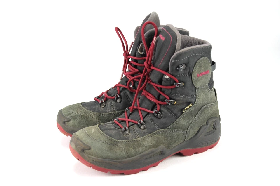 Lowa Gr.36  Damen Outdoor Wandern Stiefel Boots Wildleder Gefüttert TOP  L 304 - Bild 2 von 4