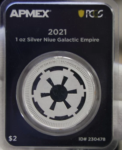 APMEX 1 oz .999 Silver Round Galactic Empire