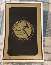 Florists' Transworld Delivery Gemaco Bridge Playing Cards Made In USA ๐บ๐ธ