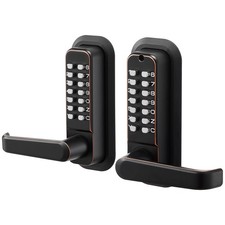 Uimoso Mechanical Keyless Door Lock with Keypad and Double-Sided Handle