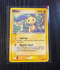 Nintendo Minun 41/107 Deoxys 60 HP Common Basic Reverse Holo ENG 2005 on eBay