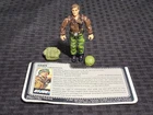Vintage GI Joe Hawk (v1) Figure Hasbro ARAH 1986 G.I. Joe W/File Card