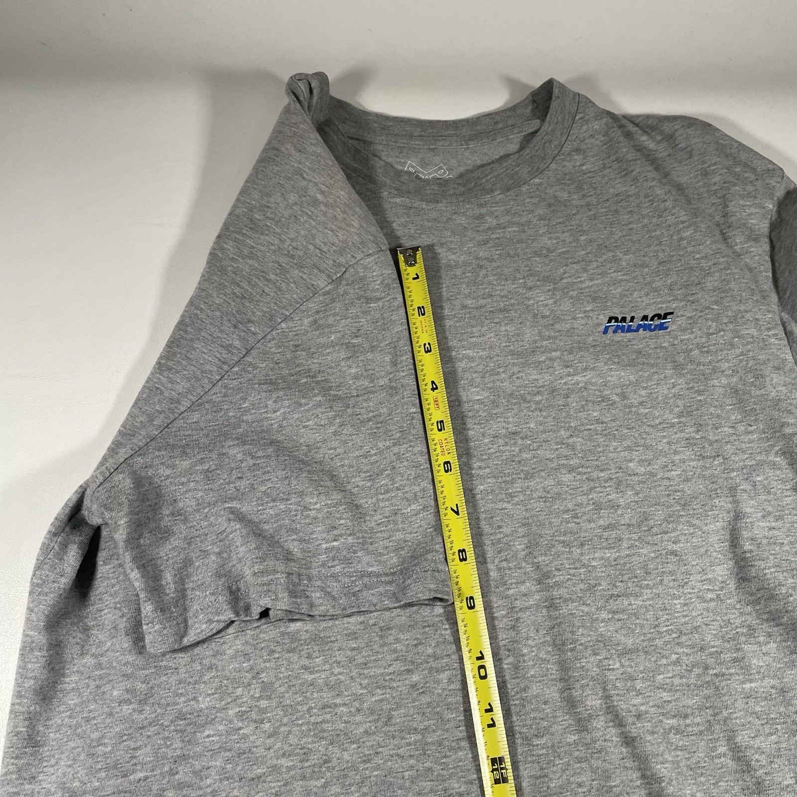 Palace Skateboards Mens Gray T Shirt L Fits M Spell Out Logo Graphic Skate thumbnail 14