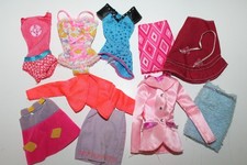 BARBIE KLEIDUNG 94 ROCK REITERJACKE JACKE TOP BODY BADEANZUG BLUSE DAMENKLEIDUNG