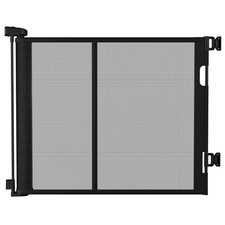 120  Extra Wide Baby Gate   34  Tall Retractable Pet Gate for Large Openings,...