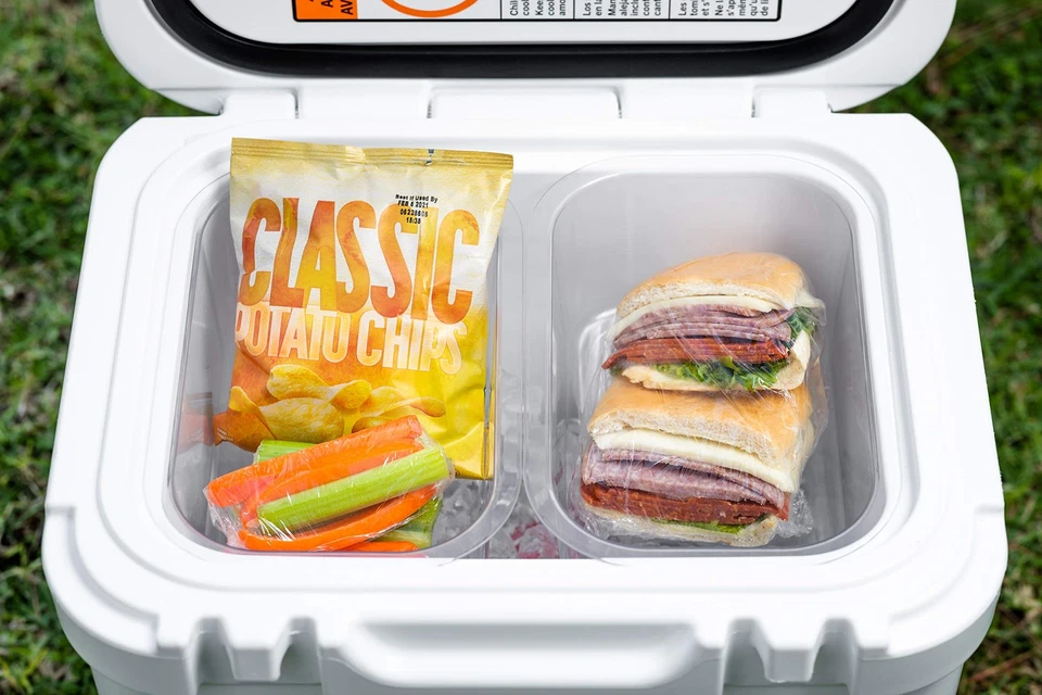 Корзина охладителя упаковка 2 шт. - Вставка охладителя Grippi совместима с Yeti Roadie 24 -... - Изображение 3 из 4