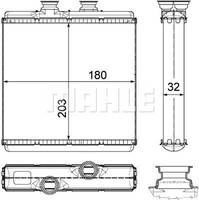 Mahle WäRmetauscher, Innenraumheizung AH 183 000P