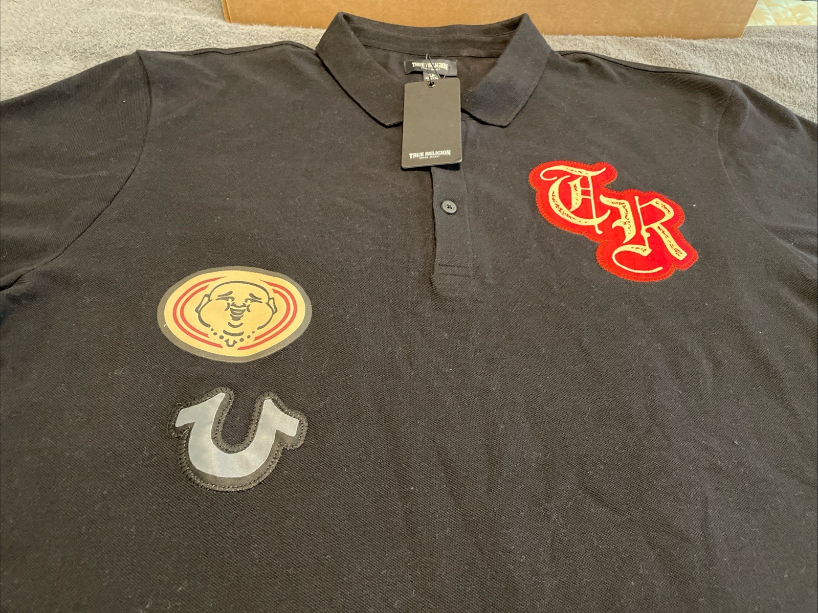 True Religion Polo Shirt Mens XXXL Short Sleeve 100% Cotton NWT thumbnail 4