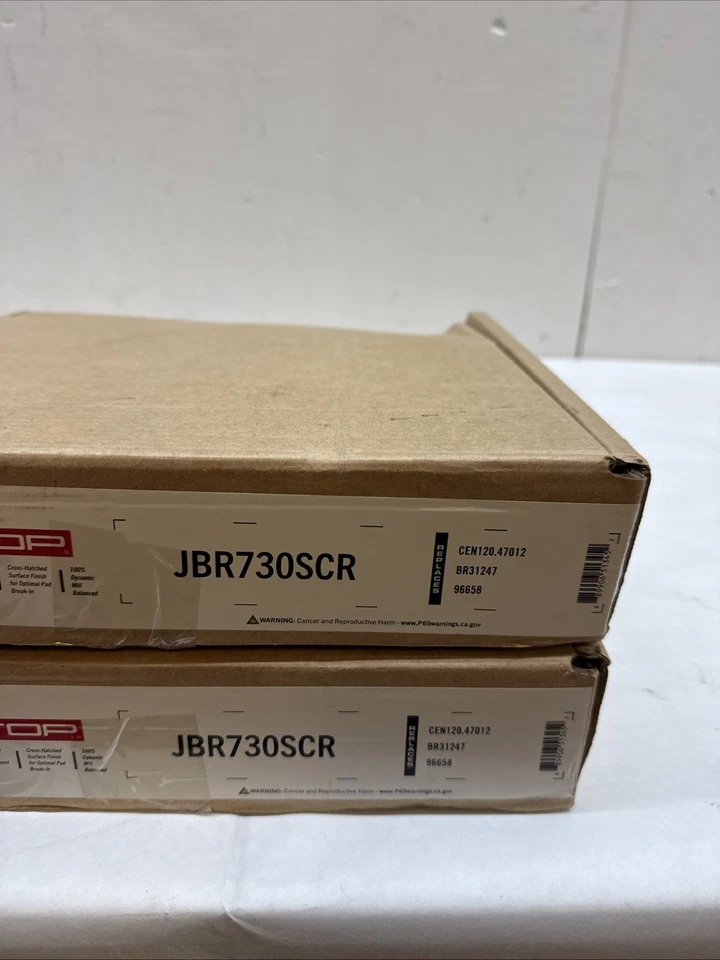 Juego de 2 rotores delanteros PowerStop para Subaru Impreza Legacy 1991-2016 Foto 2 de 3