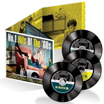 Various   No. 1 Hits Of The '60s 3 CD Set (Compilation Album) - NEW