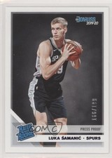 2019 Panini Donruss Rated Rookie Press Proof Purple /199 Luka Samanic #218 9ih