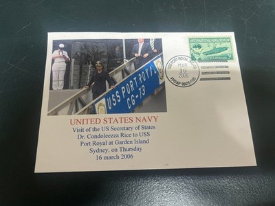 (1345A) 9-8-2025 - US Navy USS Port Royal vist to Sydney + C. Rice