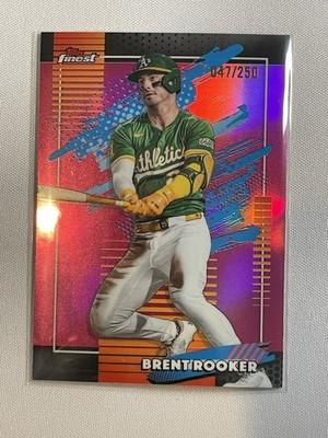 BRENT ROOKER 2026 TOPPS FINEST PINK REFRACTOR SP RC #047/250 #126 UNCOMMON 🔥