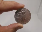 2015 AMERICAN SILVER EAGLE. BU, UNCIRCULATED. IN CAPSULE