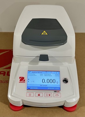Ohaus MB120 Moisture Analyzer w/ SmartGuide  Technology 120g x 0.01g MSRP $6,662