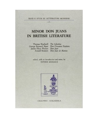 Minor Don Juans in British literature. An anthology, Menascè, E.