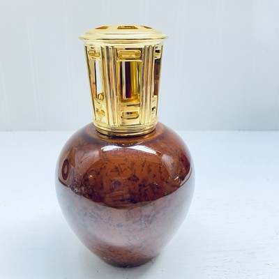 Lampe Berger Fragrance Lamp Saint Clement Tortoise Brown Gold Lid France