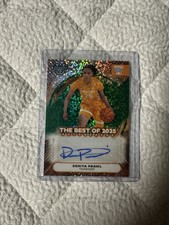 25/26 Bowman U Best Basketball Deniya Prawl Green Mini Diamond Auto /99