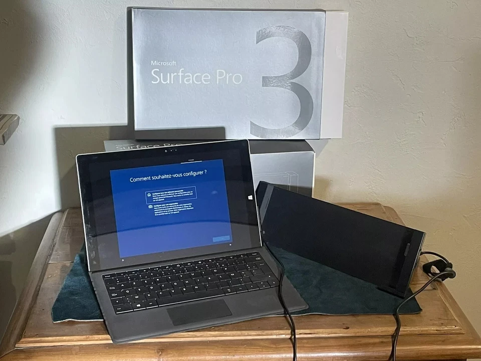 MICROSOFT TABLETTE SURFACE PRO 3 64 GB + CLAVIER + DOCKING STATION D'ACCUEIL - Photo 3/4