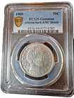 1909 Barber Half Dollar - PCGS Genuine UNC DETAILS - Stunning Luster & Sharp