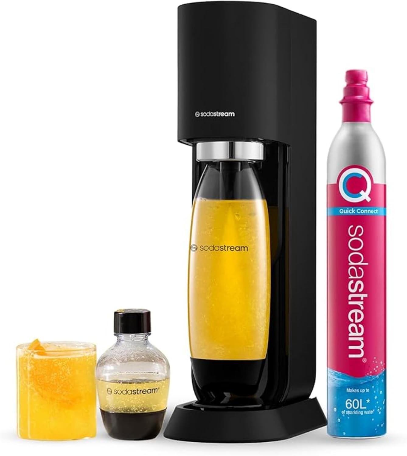 SodaStream MIX Sparkling Drink Maker, Carbonates Any Drink, 1L Dishwasher Safe - Image 5