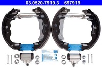 ATE Bremsbackensatz 03.0520-7919.3 FüR Dacia Renault