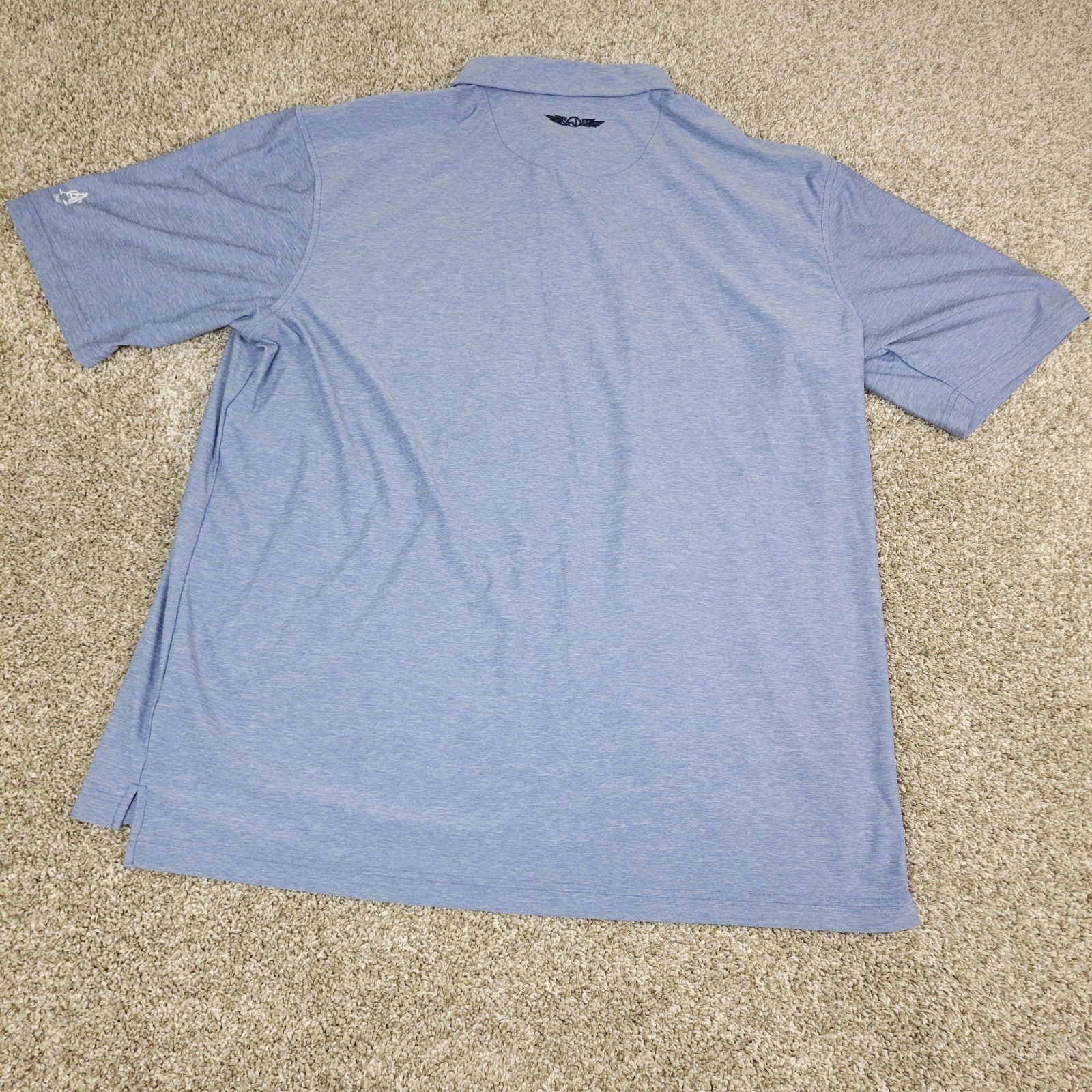 Straight Down Mens 3XL Solid Gray Performance Str… - image 3