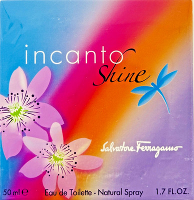 Salvatore Ferragamo Incanto Shine Eau De Toilette Spray 50 ml 1.7 fl oz New Box
