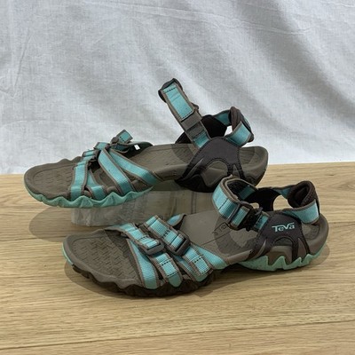 Teva Volterra ALP Sandals Gray Green Women s Size 10 