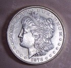 1878 Morgan Silver Dollar, 78/9 , Reverse Of 79 , Great Condition — photo 1