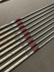KBS Tour 120 Stiff Iron Shaft Pulls.  5-PW, GW, SW, LW (9).