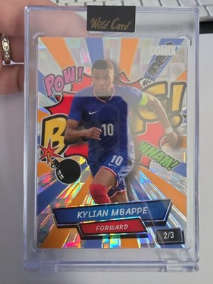 Kylian Mbappe 2/3  2026 Wild Card Comix Road to Glory Soccer NEW Release