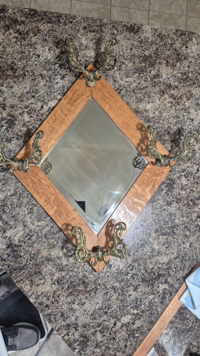 Antique Oak Coat Rack Indiana Antique Mirrors for sale | eBay