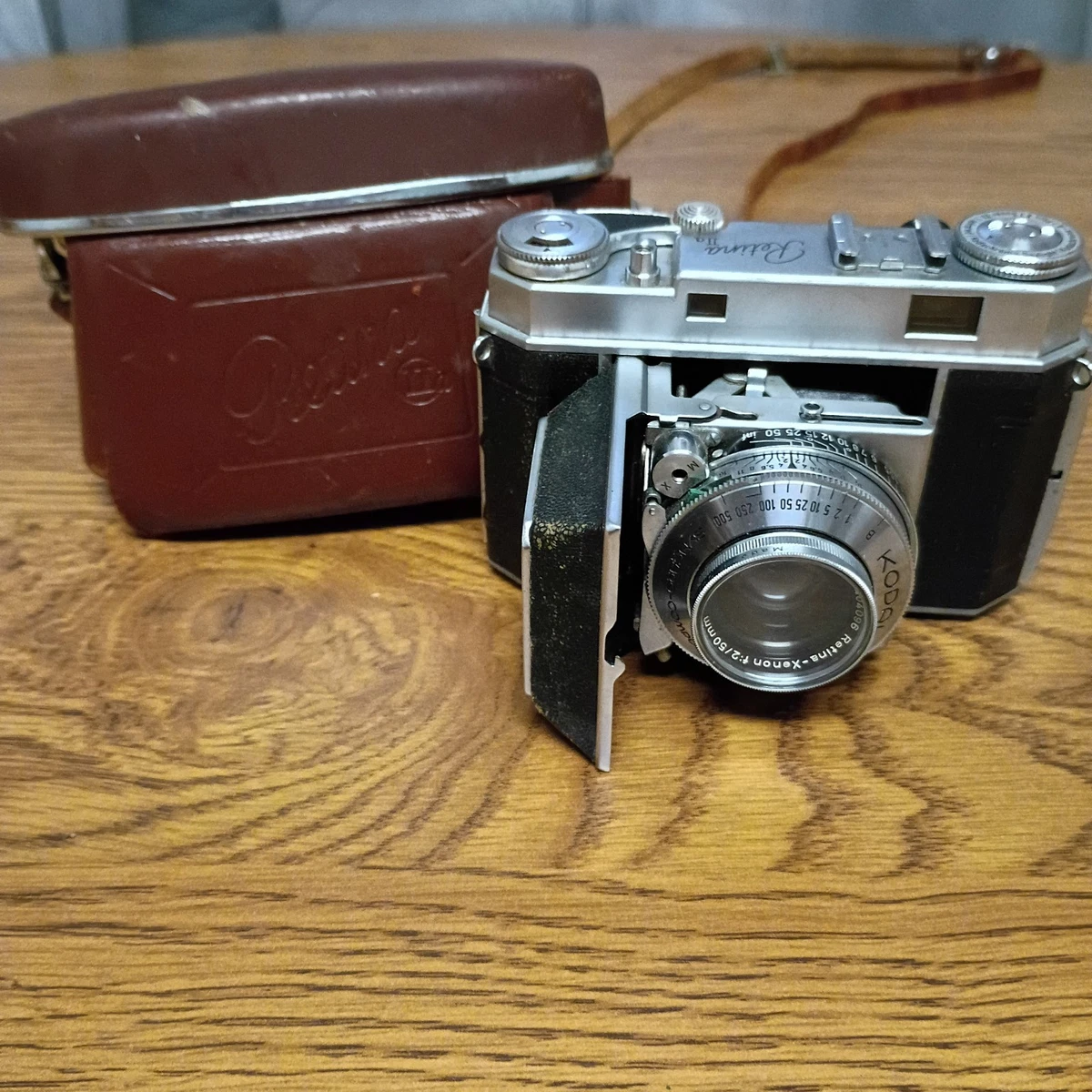 Kodak Retina Ⅱa Heligon 50mm Kodak Retina IIa 35mm Film Camera with Heligon 50mm f2 Lens +