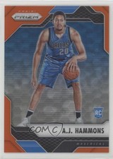 2016-17 Panini Prizm Orange Prizm 22/49 AJ Hammons #159 f0v