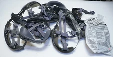READ! Lot of 10 MSA Fas-Trac III Ratchet Suspension -MSA V Gard Hard Hat Medium