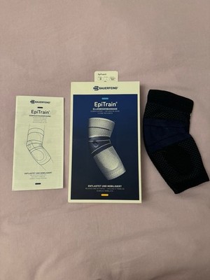 Bauerfeind EpiTrain Ellenbogenbandage Gr. 0 Schwarz