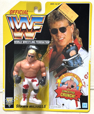 WWF Hasbro Shawn Michaels Wrestling Action Figure Series 7 MOC 1993 WWE New