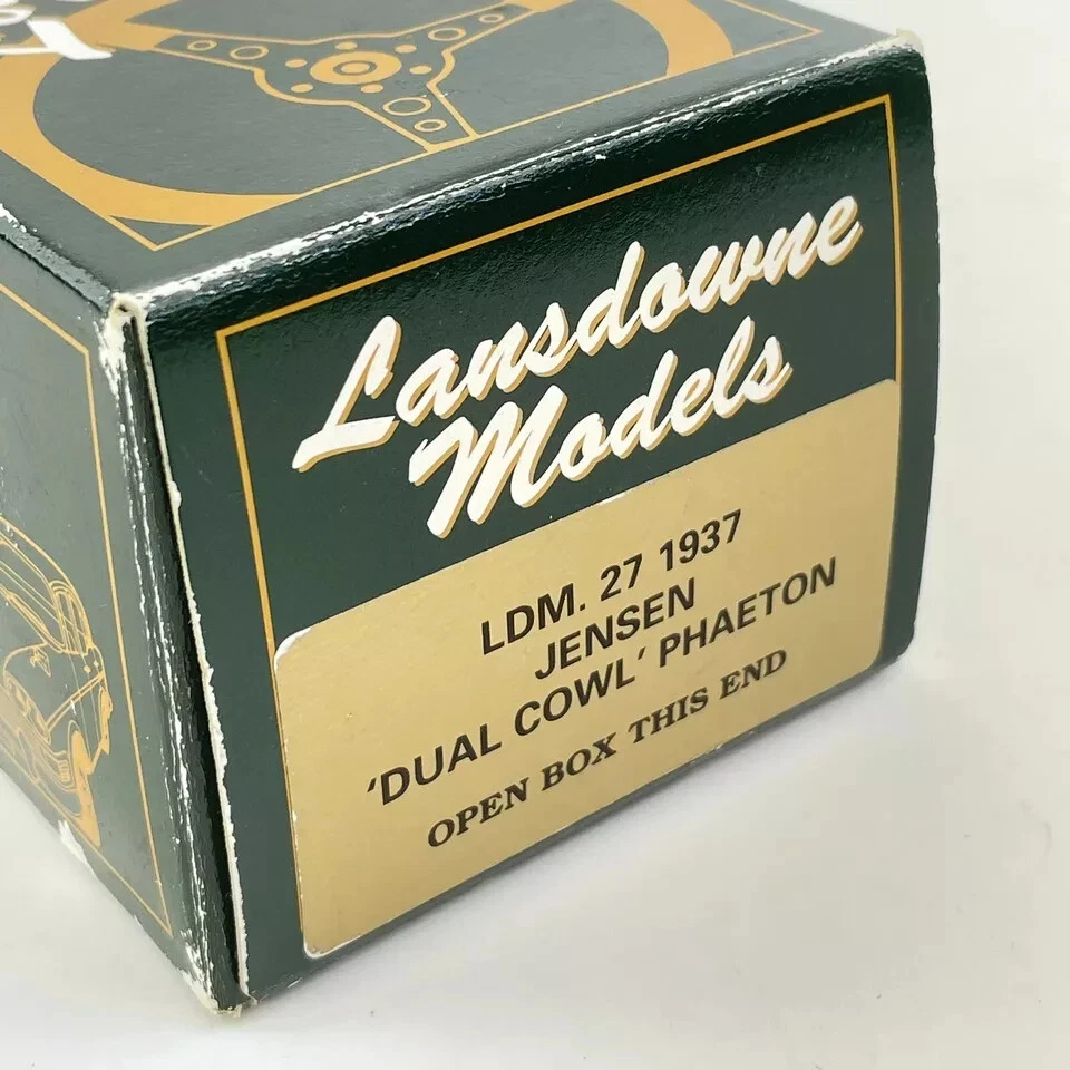 Boxed Brooklin Lansdowne Models LDM27 1937 Jensen Dual Cowl Phaeton - Image 4 of 4