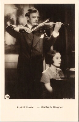 Rudolf Forster Elisabeth Bergner Actor Actress Matador Film Unused Postcard G17